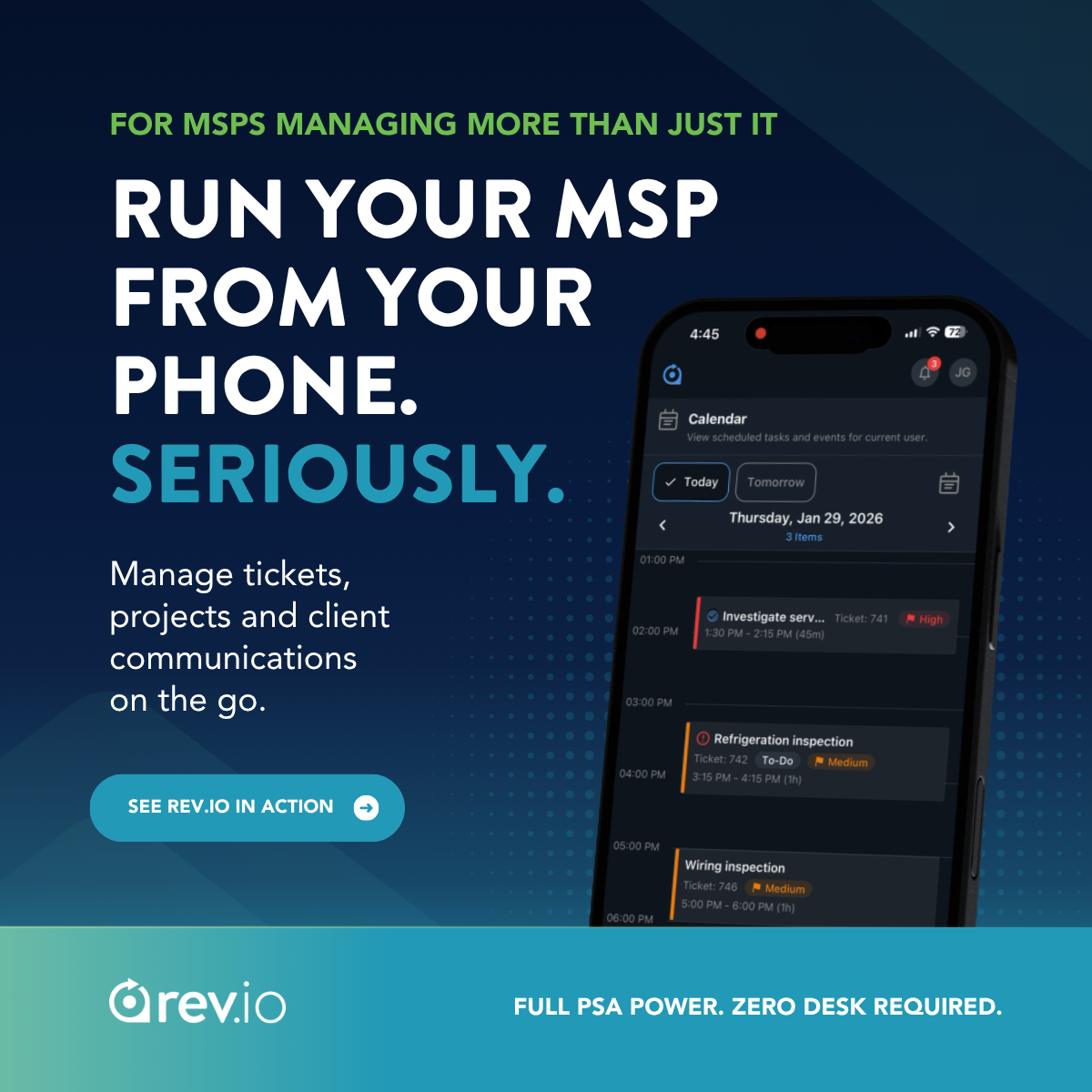 Rev.io LinkedIn community post